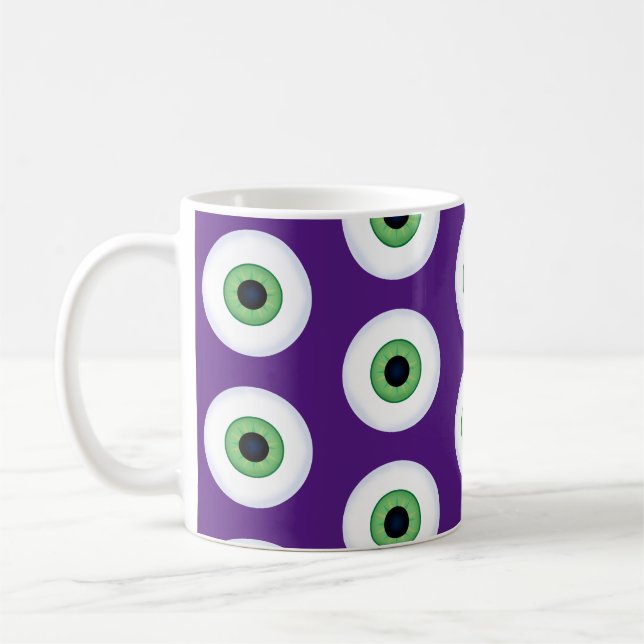 Eyeballs Coffee Mug (Left)