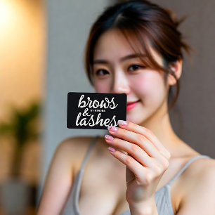 Eyebrow Brows Business Card