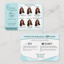 Eyebrow Microblading Aftercare Instructions Busine