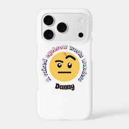 Eyebrow Sass: A Raised Eyebrow Works Wonders iPhone 17 Pro Case
