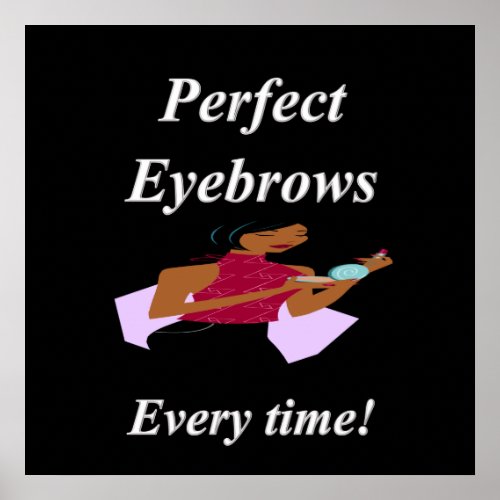 Eyebrows Poster Matte