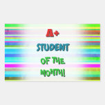 [ Thumbnail: Eyecatching "A+ Student of The Month!" Sticker ]