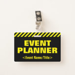 [ Thumbnail: Eyecatching "Event Planner" Badge ]