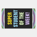[ Thumbnail: Eyecatching "Super Student of The Week!" Sticker ]