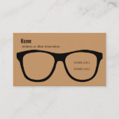 Eyeglasses Business Card (Front)