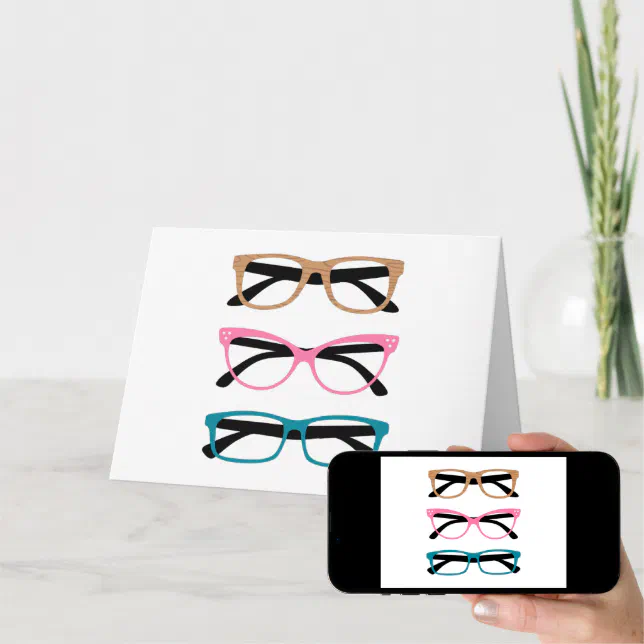 Eyeglasses Card | Zazzle