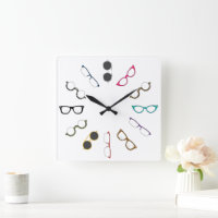 Eyeglasses Clock