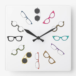 Eyeglasses Clock