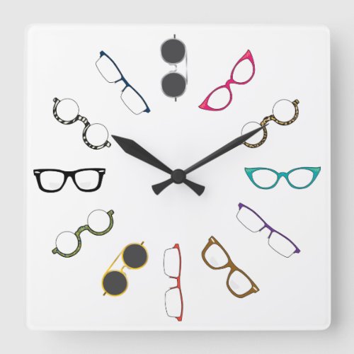 Eyeglasses Clock
