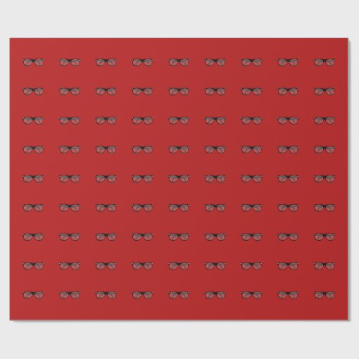 Eyeglasses Wrapping Paper Zazzle