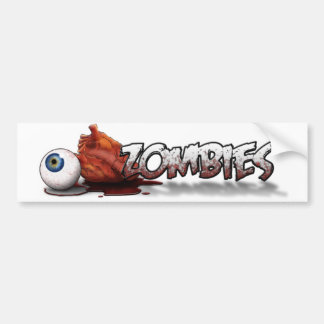 EyeHeartZombies Bumper Sticker