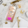 Eyelash Brow Makeup Logo QRCode Lip Rose Pink  Business Card
