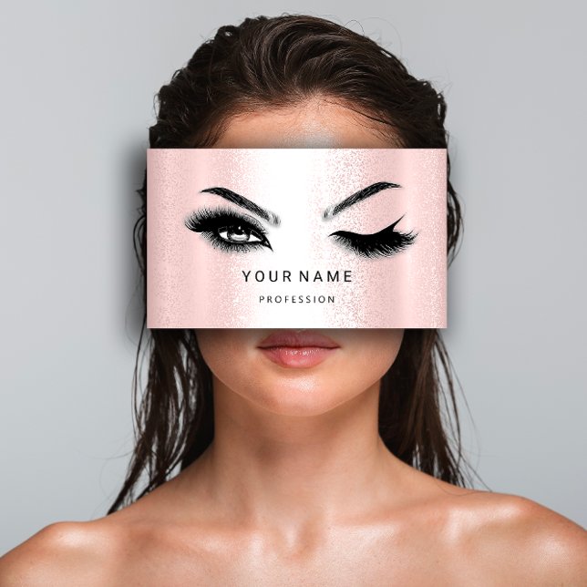 Eyelash Brow Microblade. QR CODE Logo Silver Gray Business Card (Eyelash Brow Microblade QR CODE Logo Silver Gray Business Card )