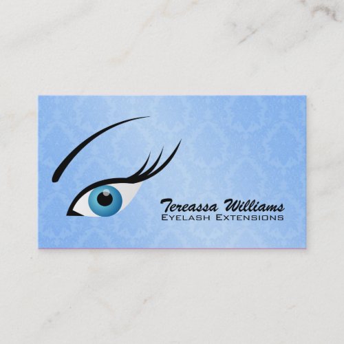 Eyelash Extensions Business Cards