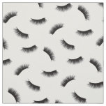 Eyelash Extensions Modern Lashes Pattern Fabric