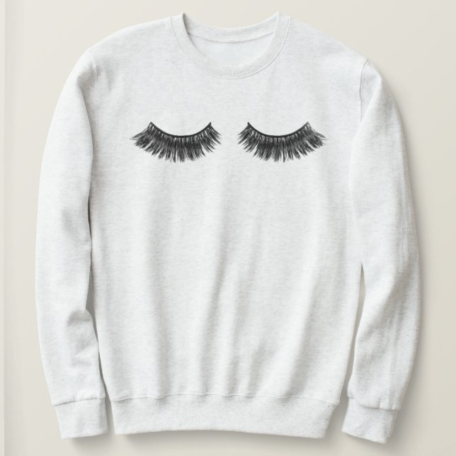 Eyelash Sweatshirt (Design Front)