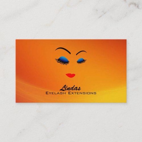 Eyelashes Business Cards
