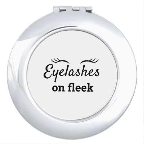 EYELASHES ON FLEEK COMPACT MIRROR