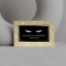 Eyelashes with Gold Glitter Business Card