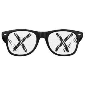Eyeless XX eyes retro Shades /Fun Party Sunglasses