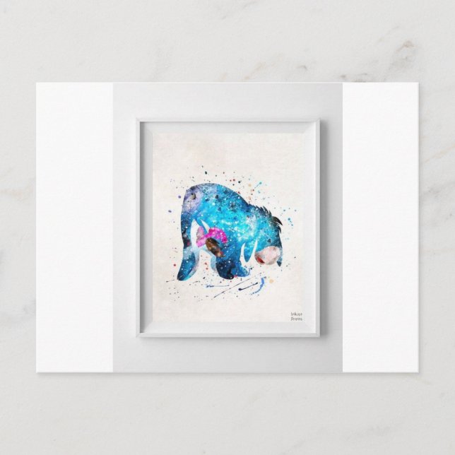 Eyeore Postcard (Front)