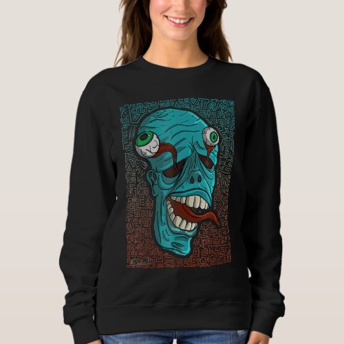 Eyes Be Wilding Zombie V2 Sweatshirt