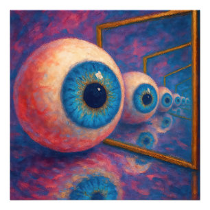 “Eyes Beyond Forever" - A Surreal Portrait Photo Print