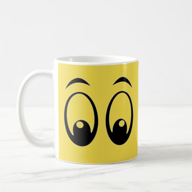 Eyes Coffee Mug (Left)