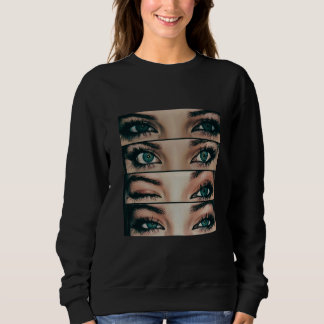 Eyes don't lie Woman hoodie
