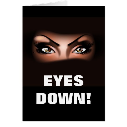 EYES DOWN! CARDS (Front)