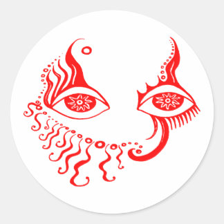 Eyes Have It Classic Round Sticker