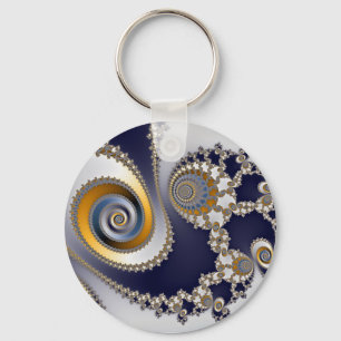 Eyes in the Sky - Fractal Keychain