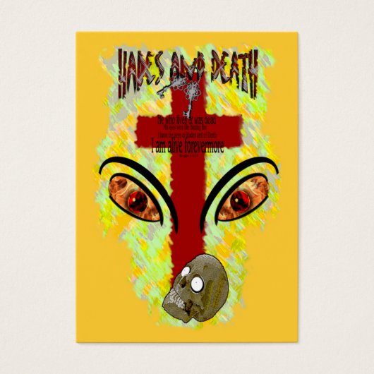 Eyes Like Blazing Fire - Tract Cards / (Front)