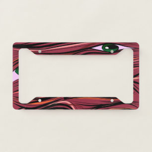 Eyes Monster License Plate Frame
