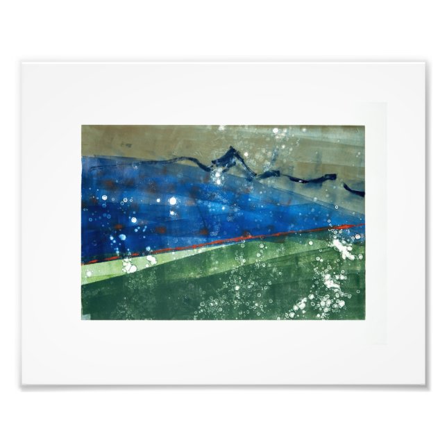 Eyes Mountains Photo Print (Front)