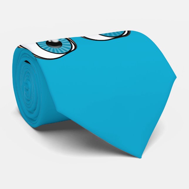 Eyes Neck Tie (Rolled)