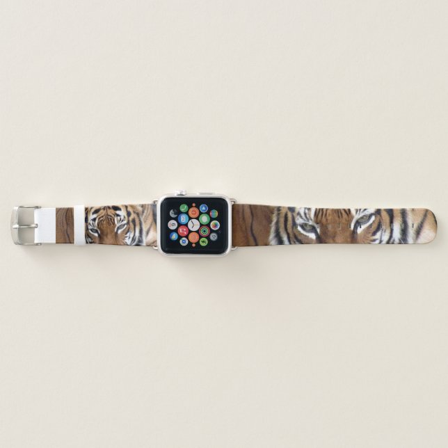 "Eyes of a Tiger" Apple Watch Band (Front)