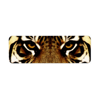 Eyes of a Tiger Label