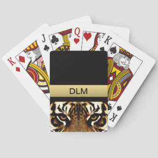 Eyes of a Tiger Poker Cards