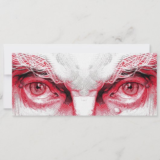 Eyes of Ancient Evil – Red Warning (Front)