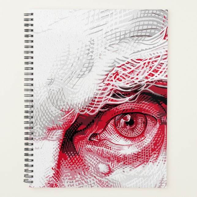 Eyes of Ancient Evil – Red Warning Planner (Front)