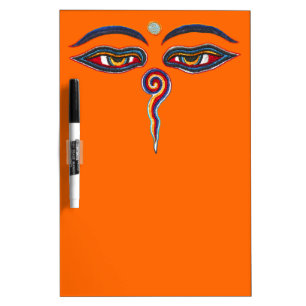 Eyes Of Buddha / Augen der Weisheit Dry Erase Board