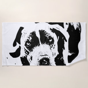 Eyes of Devotion Beach Towel