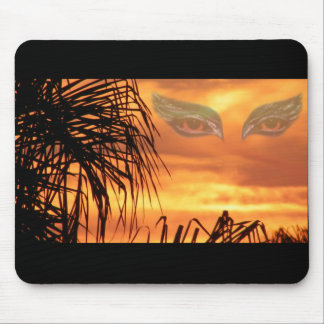 Eyes of flames_ mouse pad
