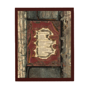 Eyes of My Father Wood Wall Art