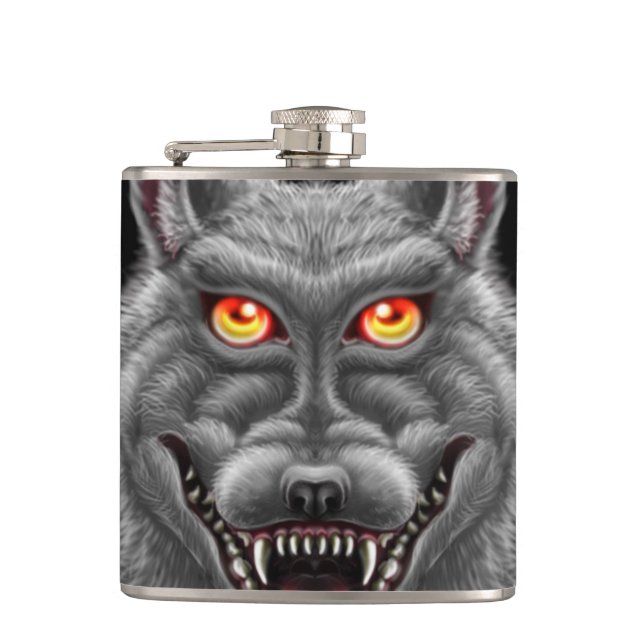 Eyes of the Beast Flask (Front)