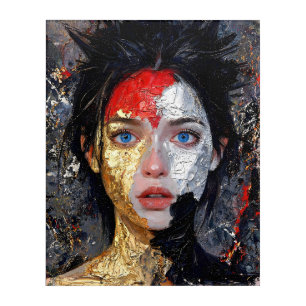 Eyes Of The Ember – “Embers Portrait” Acrylic Print