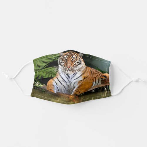 EYES OF THE TIGER ADULT CLOTH FACE MASK