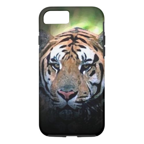 Eyes of Tiger Tough iPhone 7 Case