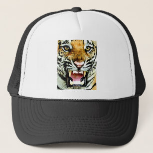 Eyes of Tiger Trucker Hat